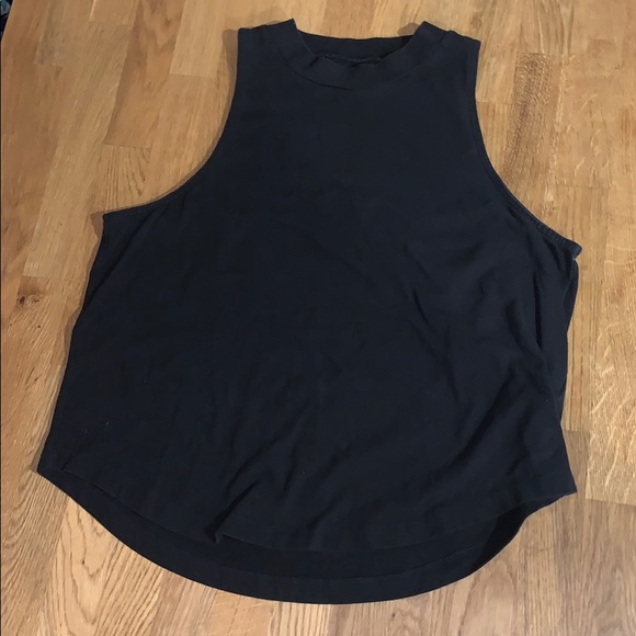 Madewell | Black Turtleneck Tank | XL - Picture 2 of 3